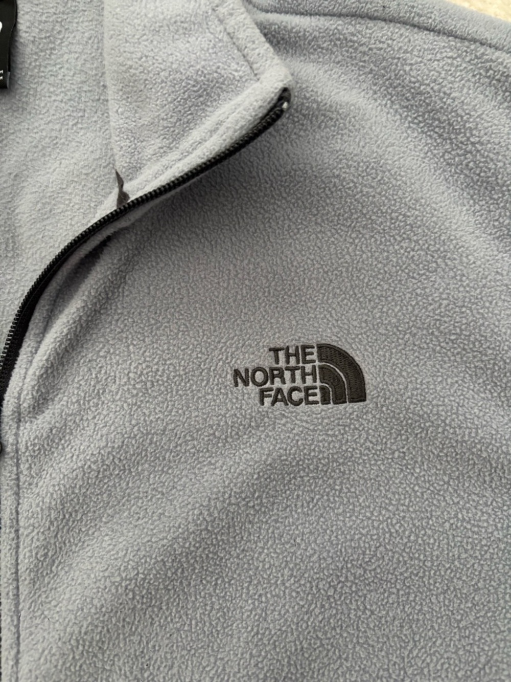 The North Face Light Gray Fleece